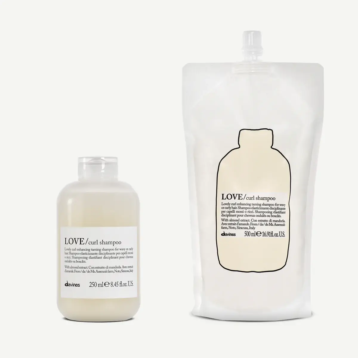 Davines LOVE CURL Shampoo + Refill